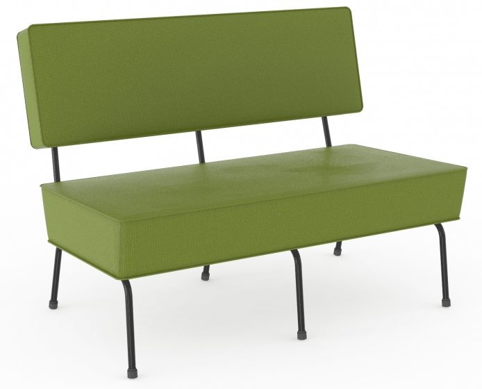 Banquette 745 Adico Dossier: garni; Structure: acier laqué; Assise: garnie; Couleur: aux choix personnalisable pour, design, con