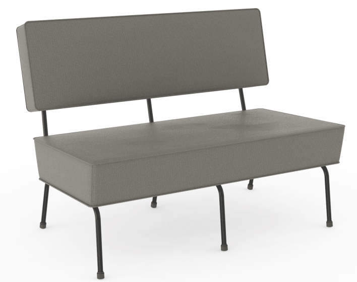 Banquette 745 Adico Dossier: garni; Structure: acier laqué; Assise: garnie; Couleur: aux choix personnalisable pour, design, con