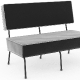 Banquette 745 Adico Dossier: garni; Structure: acier laqué; Assise: garnie; Couleur: aux choix personnalisable pour, design, con