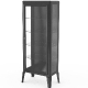 Meuble rangement Vitrine 211 Adico Structure: acier laqué; Couleur: aux choix personnalisable pour, étagères, porte, avec, vitri