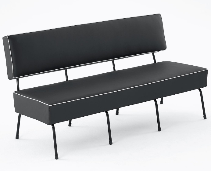 Banquette 745 Adico Dossier: garni; Structure: acier laqué; Assise: garnie; Couleur: aux choix personnalisable pour, design, con