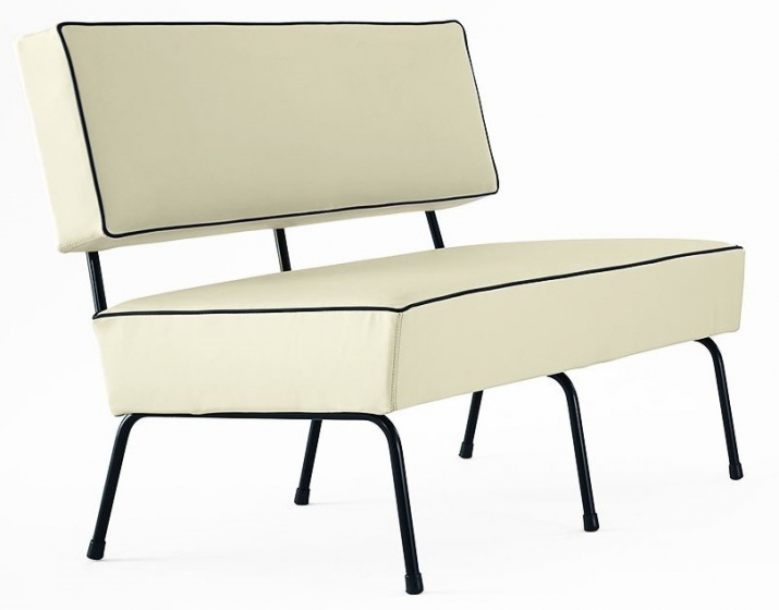 Banquette 745 Adico Dossier: garni; Structure: acier laqué; Assise: garnie; Couleur: aux choix personnalisable pour, design, con