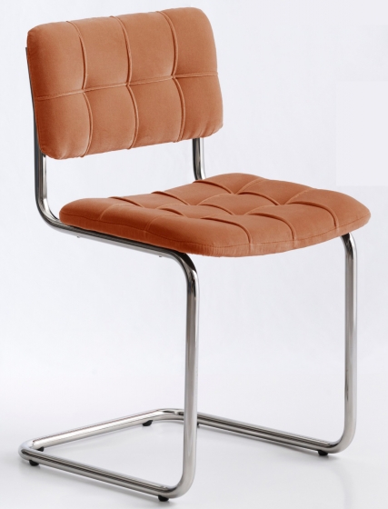 Chaise 229 Adico Structure: acier chromé, acier laqué; Assise: garnie, cuir, aux choix; Couleur: aux choix personnalisable avec,