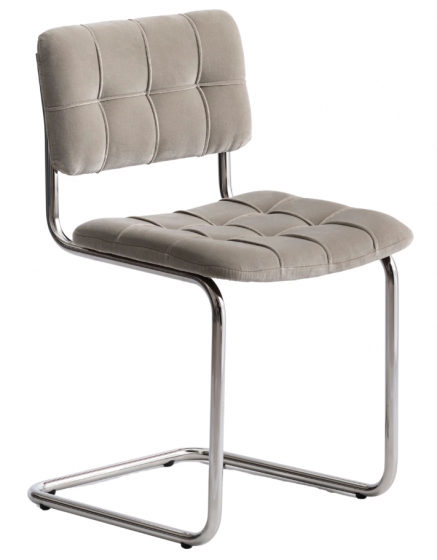 Chaise 229 Adico Structure: acier chromé, acier laqué; Assise: garnie, cuir, aux choix; Couleur: aux choix personnalisable avec,