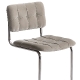 Chaise 229 Adico Structure: acier chromé, acier laqué; Assise: garnie, cuir, aux choix; Couleur: aux choix personnalisable avec,